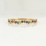 Anillo Churumbela Curvo 1.25gr / T7 1/4 / Oro Amarillo 18K !