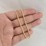 Cadena Franco 5.8gr / 20 in / 2.15mm Oro Amarillo +3 18K !