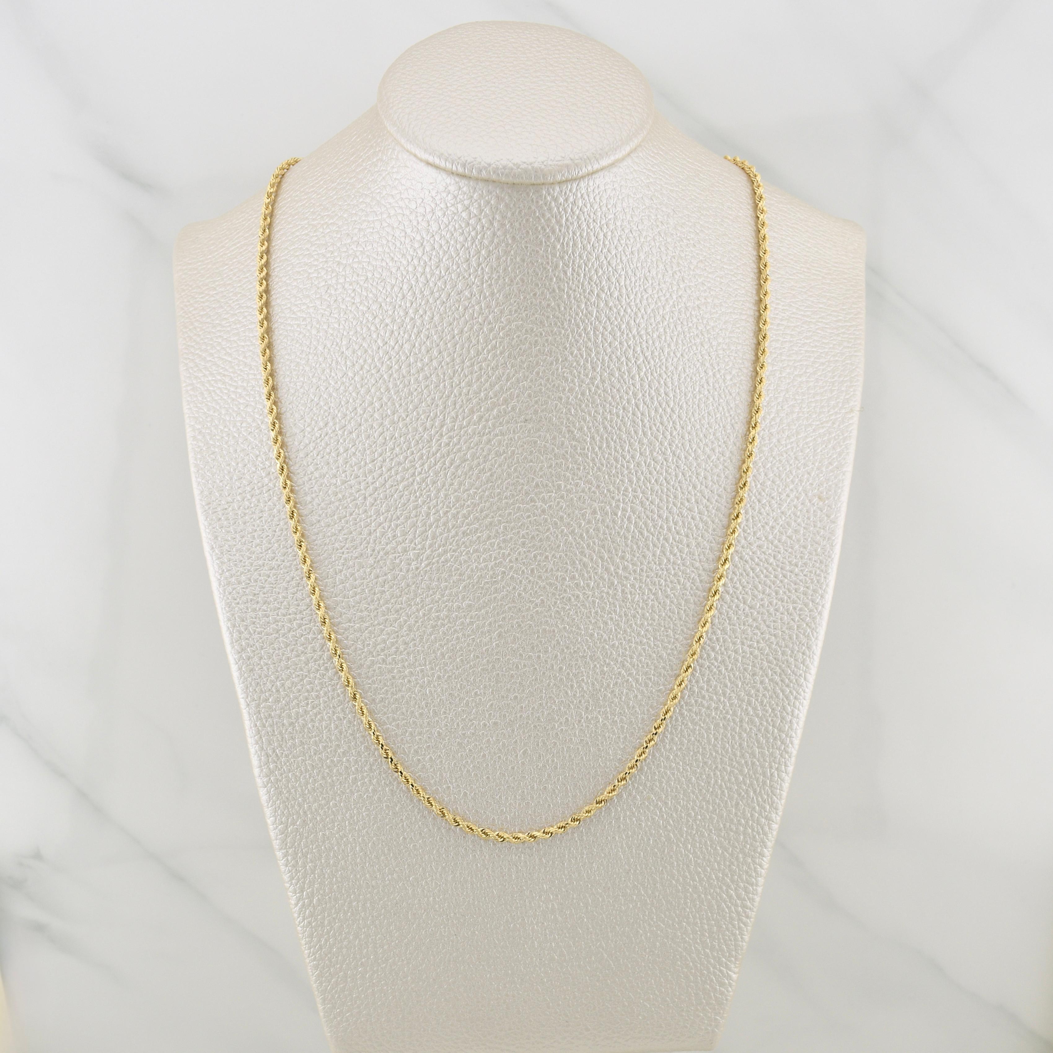 Cadena Lazo 4.25gr / 20 in / 2mm Oro Amarillo +3 18K !