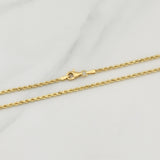 Cadena Lazo 4.25gr / 20 in / 2mm Oro Amarillo +3 18K !