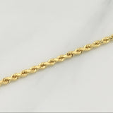 Cadena Lazo 4.3gr / 20 in / 2mm Oro Amarillo +3 18K !