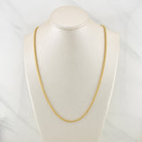 Cadena Franco 5.8gr / 20 in / 2.15mm Oro Amarillo +3 18K !