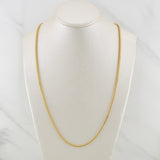 Franco Chain 7.2gr / 24 in / 2.2mm Yellow Gold +3 18K !