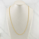 Cadena Lazo 4.95gr / 24 in / 2mm Oro Amarillo +3 18K !