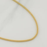 Cadena Franco 6.9gr / 24 in / 2.15mm Oro Amarillo +3 18K !