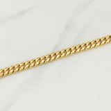 Cadena Cubana 11.05gr / 20 1/2 in / 6.1mm Oro Amarillo +3 18K !
