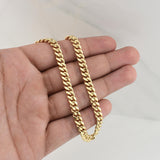 Cadena Cubana 11.05gr / 20 1/2 in / 6.1mm Oro Amarillo +3 18K !