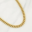 Cadena Cubana 16.9gr / 24 in / 6.7mm Oro Amarillo +3 18K !