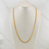 Cadena China 8.2gr / 23 3/4 in / 4.65mm Oro Amarillo +1 18K !