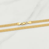 Cadena China 6.9gr / 19 3/4 in / 4.65mm Oro Amarillo +1 18K !