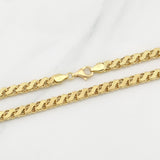 Cadena Garibaldi Doble Faz 34.55gr / 24 in / 6.1mm Oro Amarillo +3 18K !