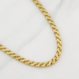 Cadena Garibaldi Doble Faz 34.55gr / 24 in / 6.1mm Oro Amarillo +3 18K !