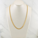 Cadena China 6.85gr / 19 3/4 in / 4.65mm Oro Amarillo +1 18K !