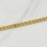 Cadena Garibaldi Doble Faz 34.55gr / 24 in / 6.1mm Oro Amarillo +3 18K !