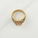Anillo Casco Gladiador 8.95gr / T11 3/4 / Oro Amarillo 18K !