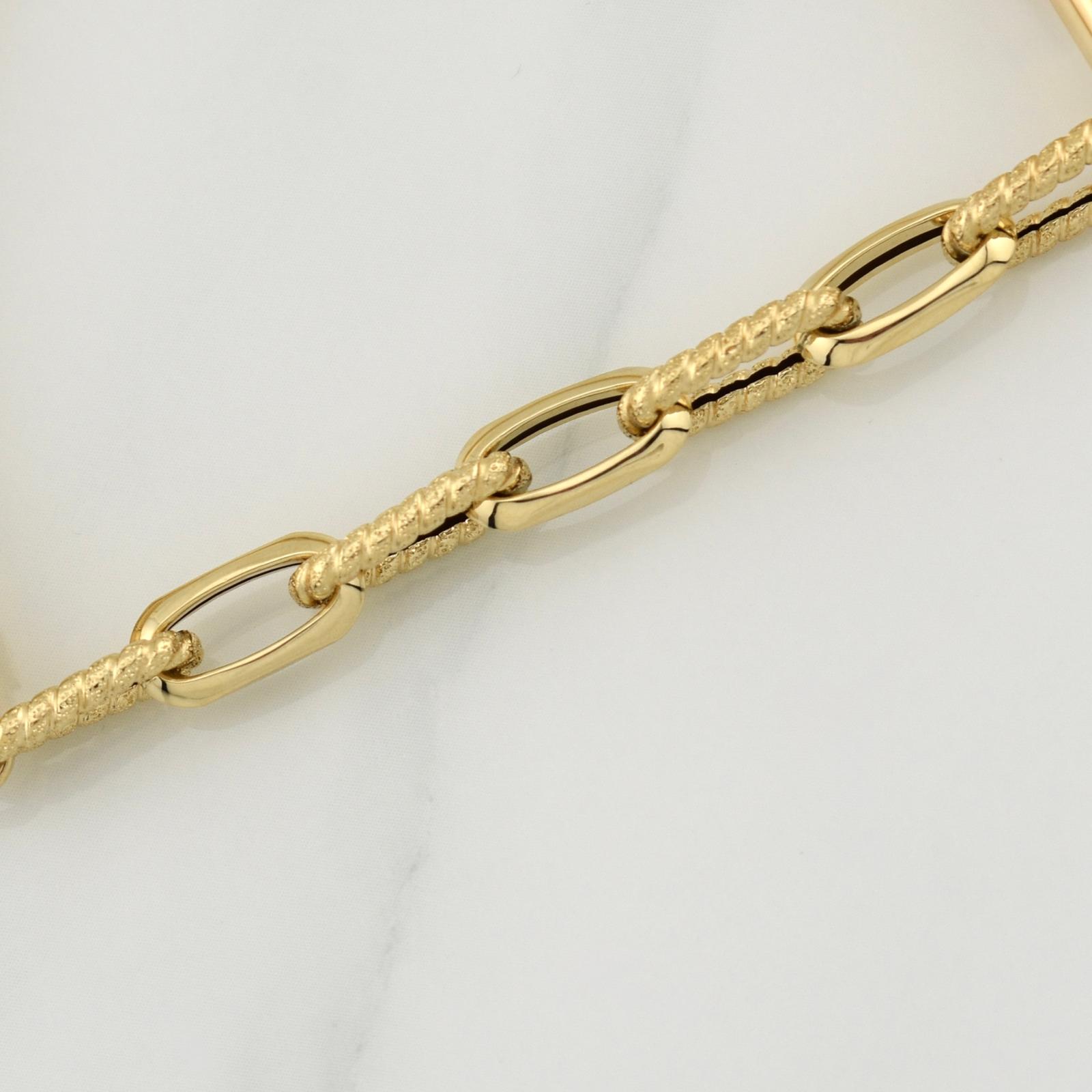 Flex Bracelet Drawer 5.5gr / 8 1/4 in / 6.5mm Yellow Gold +4 18K !