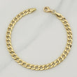 Cuban Links Bracelet 7gr / 8 in / 5.7mm Yellow Gold +1 18K !