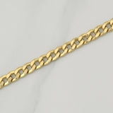 Cuban Links Bracelet 7gr / 8 in / 5.7mm Yellow Gold +1 18K !