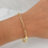 Flex Bracelet Drawer 3.7gr / 8 in / 3.4mm Yellow Gold +4 18K !