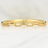Flex Bracelet Drawer 5.65gr / 7 3/4 in / 6.5mm Yellow Gold +4 18K !