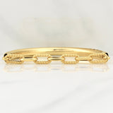 Flex Bracelet Drawer 5.5gr / 8 1/4 in / 6.5mm Yellow Gold +4 18K !