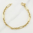 Pulso Figaro 3X1 2.55gr / 7 1/4 in / 5.5mm Oro Amarillo +3 18K !