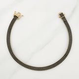 Pulso Tennis 7.4gr / 8 1/4 in / 4.7mm Oro Amarillo +4 18K !