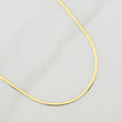 Cadena Espejo 2.4gr / 17 3/4 in / 1.5mm Oro Amarillo +3 18K !