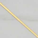 Cadena Espejo 3.3gr / 16 1/4 in / 2.1mm Oro Amarillo +3 18K !