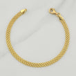 Bismark Bracelet 5.35gr / 7 1/2 in / 4.6mm Yellow Gold +1 18K !