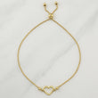 Franco Bracelet Gradual Heart 2.25gr / 9 3/4 in / 3.05mm Yellow Gold +4 18K !