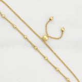 Pulso Franco Gradual 2.35gr / 9 3/4 in / 2.4mm Oro Amarillo +4 18K !