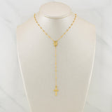 Rosario Virgen Milagrosa 2.9gr / 18 in / 1.8mm Oro Amarillo +4 18K !