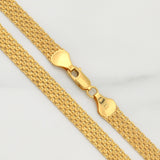 Cadena China 10gr / 19 3/4 in / 6.75mm Oro Amarillo +1 18K !