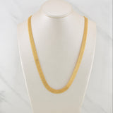 Cadena China 11.9gr / 23 1/2 in / 6.8mm Oro Amarillo +1 18K !