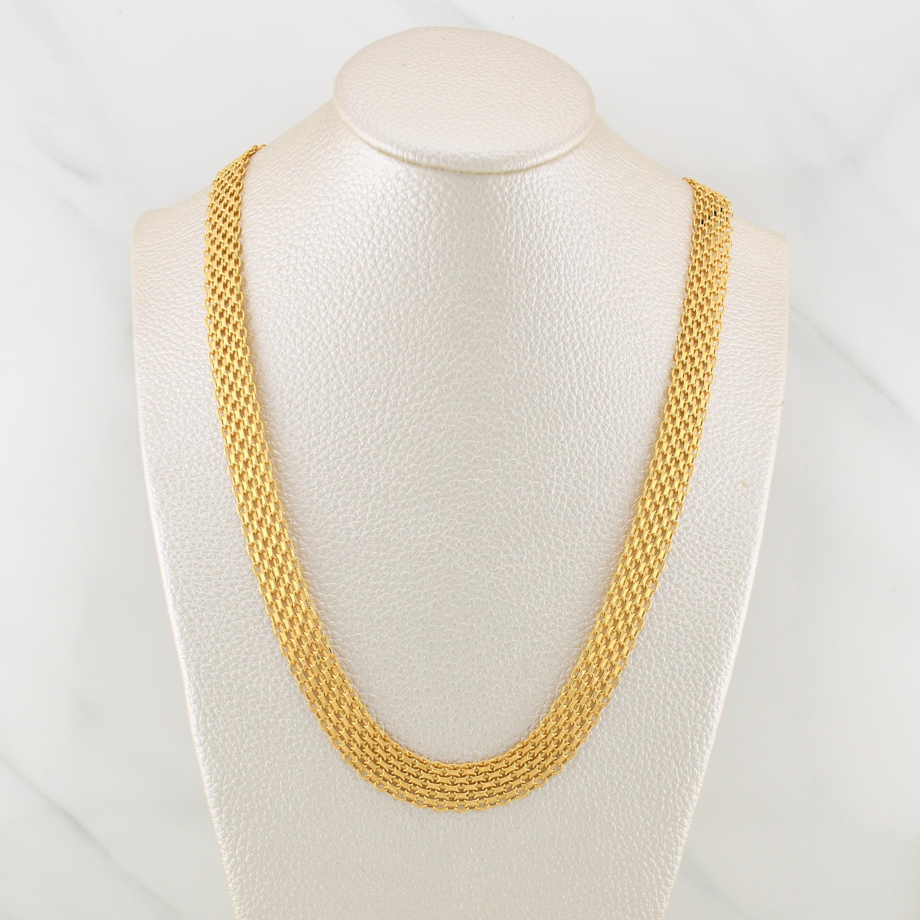 Cadena China 20.7gr / 23 1/2 in / 9.45mm Oro Amarillo +1 18K !