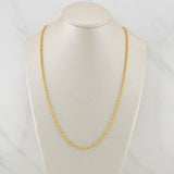 Cadena Lazo 3 g / 19 1/2 in / 2.2 mm Oro Amarillo 18K