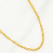 Cadena China 4.25gr / 23 1/2 in / 2.5mm Oro Amarillo +1 18K !