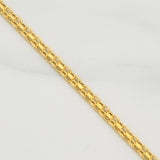 Cadena China 5.25gr / 19 3/4 in / 3.3mm Oro Amarillo +1 18K !
