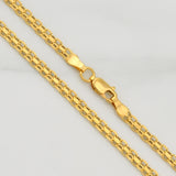 Cadena China 5.2gr / 19 3/4 in / 3.25mm Oro Amarillo +1 18K !