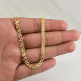 Cadena China 9.3 g / 23 1/2 in / 4.9 mm Oro Amarillo 18K