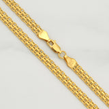 Cadena China 9.3 g / 23 1/2 in / 4.9 mm Oro Amarillo 18K