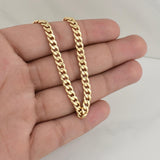 Cuban Links 5.95gr / 19 3/4 in / 5.25mm Yellow Gold +1 18K !