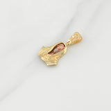 Dije Jesus 3.8gr / 1 1/4 in / Tres Oros 18K !