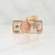Dije Billete Cien Dólares 3.45gr / 3/4 in / Oro Amarillo 18K !