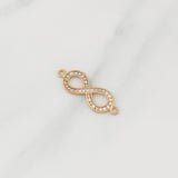 Herraje Infinito 1.15gr / 1 in / Oro Amarillo 18K !