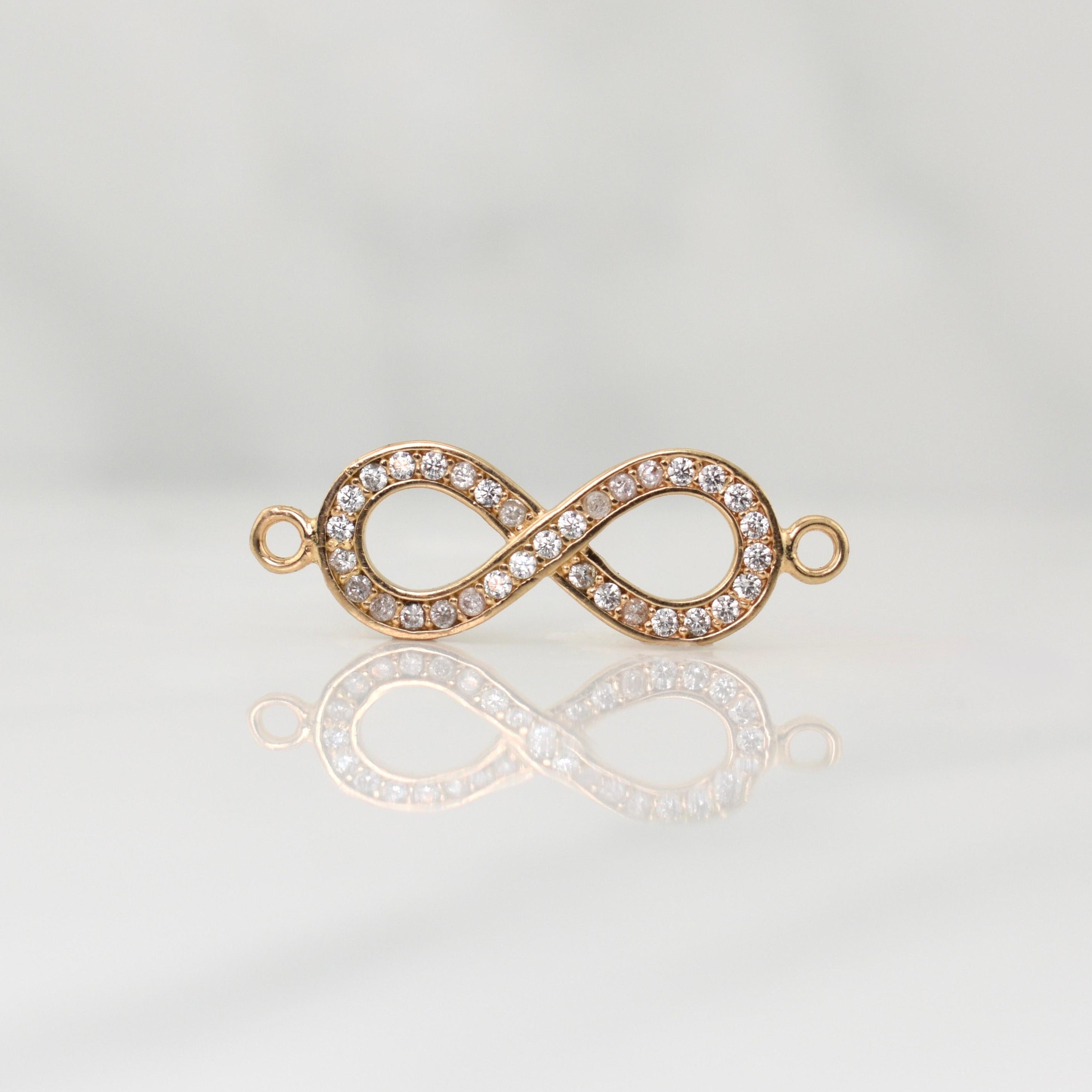 Herraje Infinito 1.15gr / 1 in / Oro Amarillo 18K !