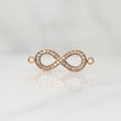 Herraje Infinito 1.15gr / 1 in / Oro Amarillo 18K !