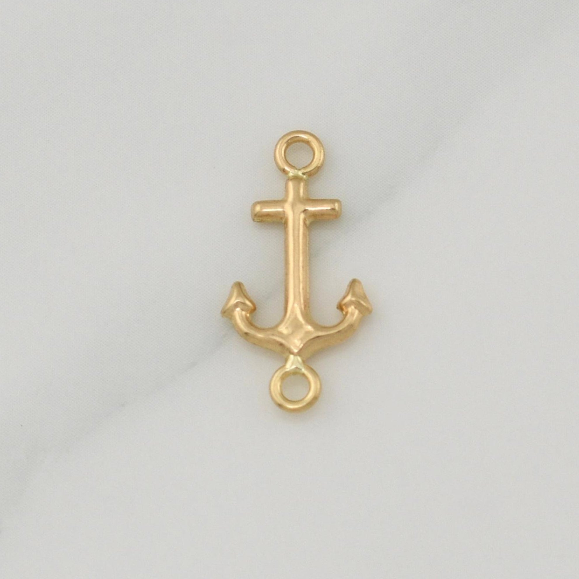 Herraje Ancla 0.4gr / 3/4 in / Oro Amarillo 18K !