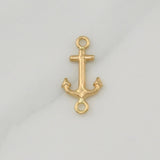 Herraje Ancla 0.4gr / 3/4 in / Oro Amarillo 18K !